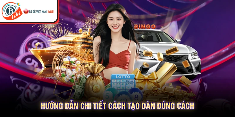 Hướng dẫn chi tiết cách tạo dàn đúng cách